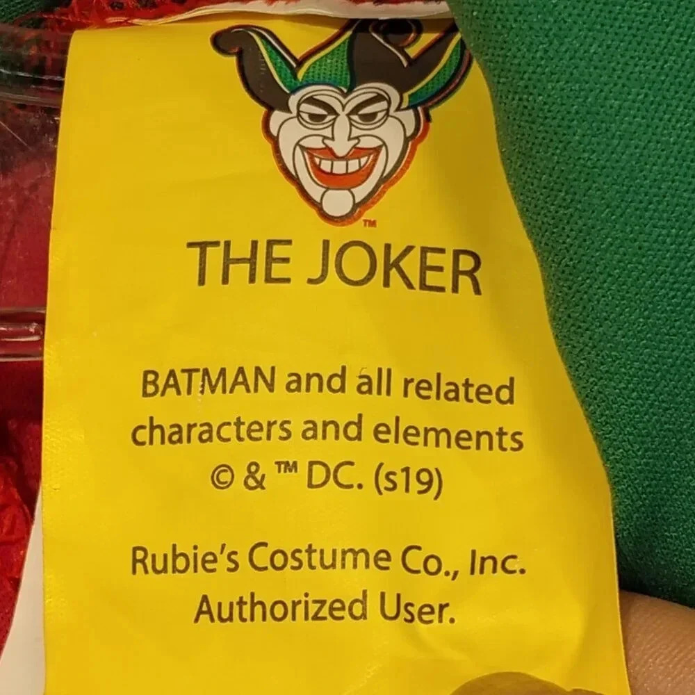 The Joker Tuxedo with Tails Halloween Costume Cosplay NWT in Size Large - Picture 2 of 15